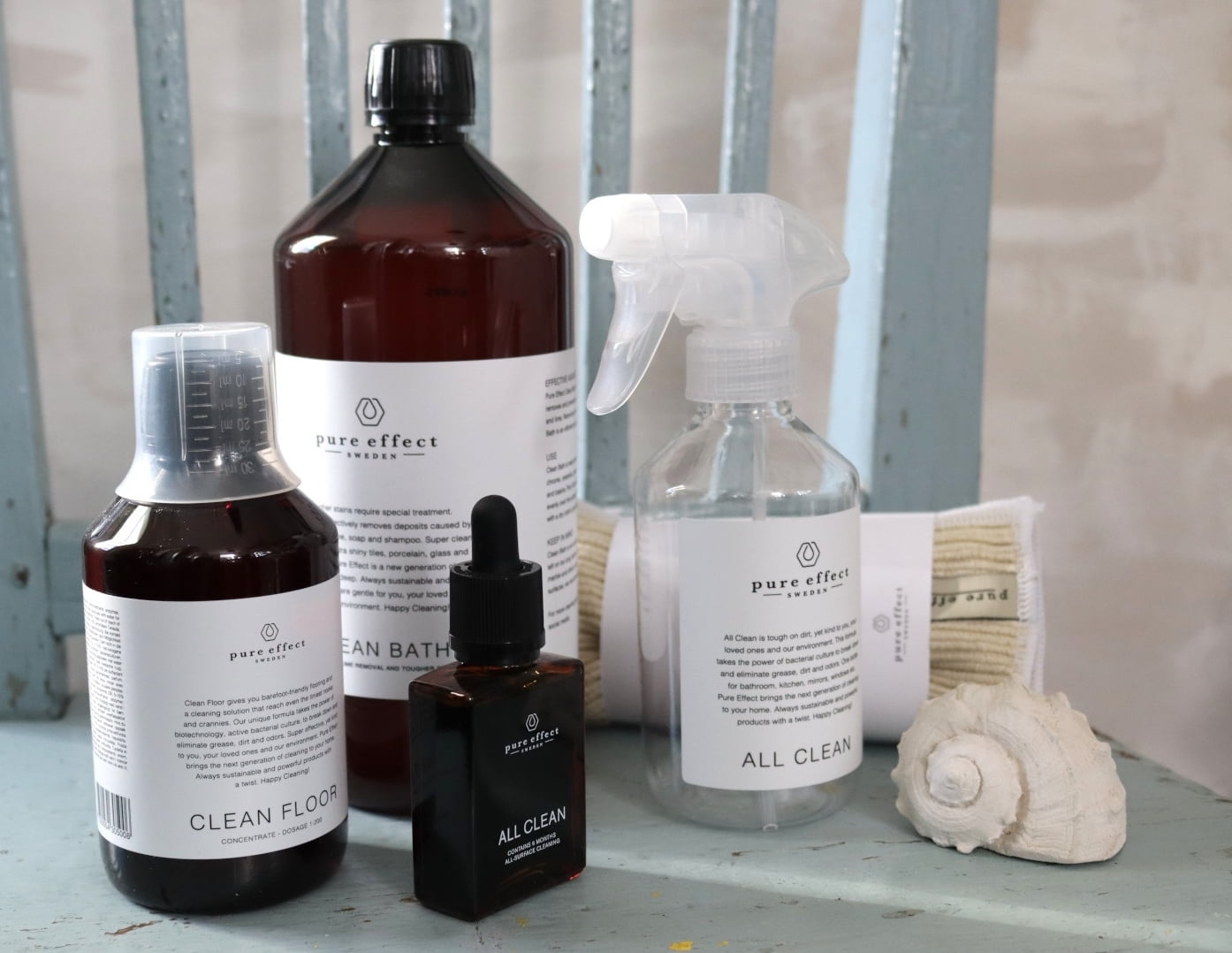 Pure-Effect-myrkyttömät siivousaineet – kopio